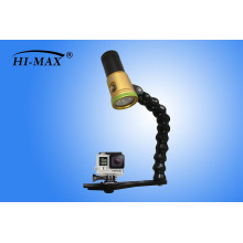 HI-MAX profesional antorcha de buceo 900lumen llevado punto de luz para buceo impermeable 100m llevó linterna